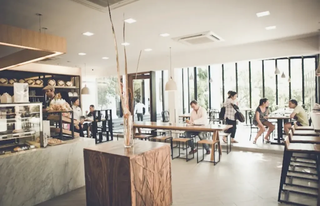 Le café White Mansion