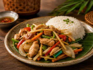 Poulet au gingembre
